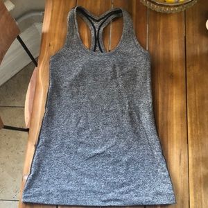 Nu Lu heather grey Lululemon tank